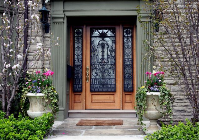 Front door to home